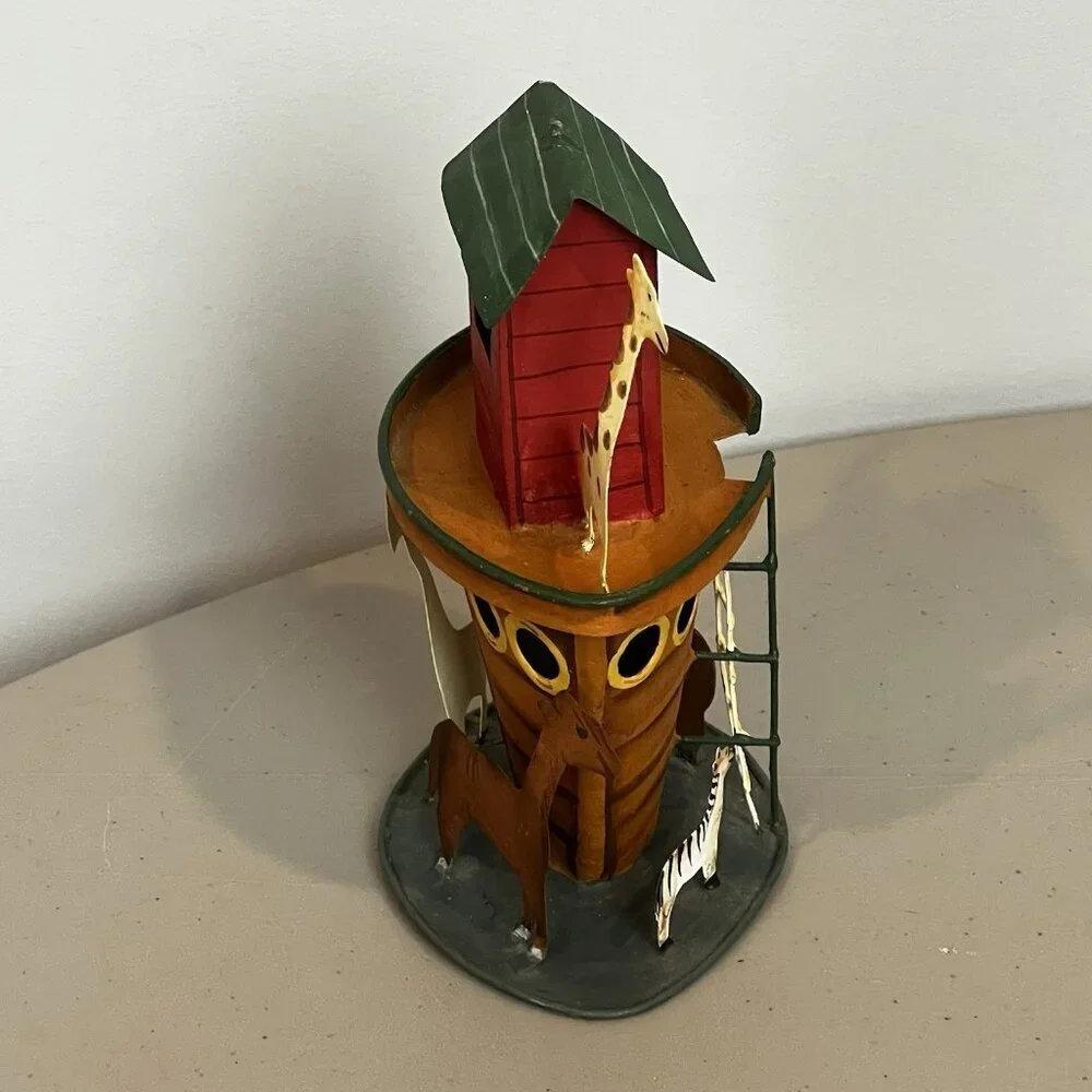 Noah's Ark Tin Ornament 6